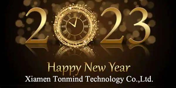 إشعار عطلة رأس السنة الجديدة في Tonmind 2023
